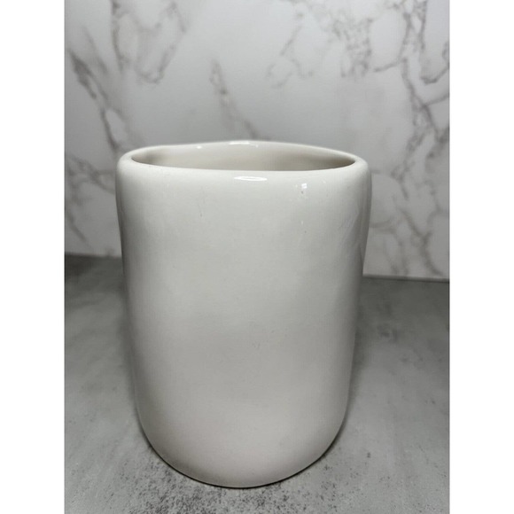 Rae Dunn Magenta BLESSED White Coffee Mug Artisan Collection 192 Tea Cup - Picture 4 of 8